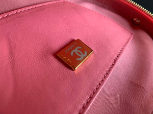 Chanel AS3191 Large Heart Bag Lambskin Rose Red - Default Title - View 9