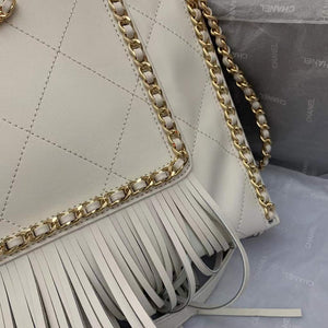 Chanel AS2956 Shopping Bag Calfskin White - Default Title - View 7