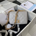 Chanel AS2975 Small Flap Bag Lambskin Gray - Default Title - View 1