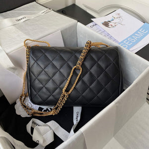 Chanel AS2976 Flap Bag Lambskin Black - Default Title - View 2