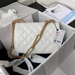 Chanel AS2976 Flap Bag Lambskin White - Default Title - View 2