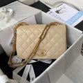 Chanel AS2976 Flap Bag Lambskin Apricot - Default Title - View 1