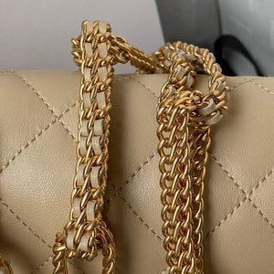 Chanel AS2976 Flap Bag Lambskin Apricot - Default Title - View 4