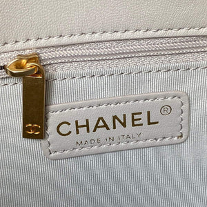Chanel AS2976 Flap Bag Lambskin Gray - Default Title - View 8