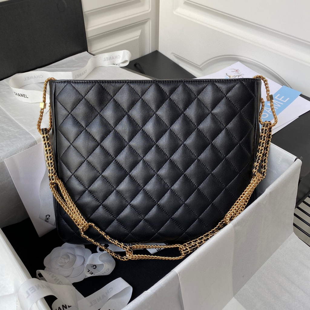 Chanel AS2977 Small Box Bag Shoulder bag Black