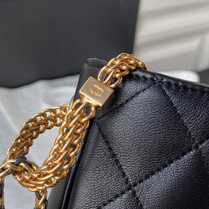Chanel AS2977 Small Box Bag Shoulder bag Black - Default Title - View 5