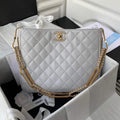 Chanel AS2977 Small Box Bag Shoulder bag Gray