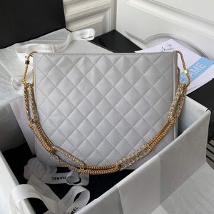 Chanel AS2977 Small Box Bag Shoulder bag Gray - Default Title - View 2