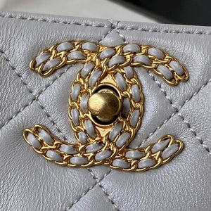 Chanel AS2977 Small Box Bag Shoulder bag Gray - Default Title - View 3