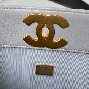 Chanel AS2977 Small Box Bag Shoulder bag Gray - Default Title - View 9