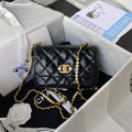 Chanel AS3000 Mini Flap Bag Calfskin Black - Default Title - View 1