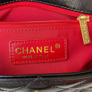 Chanel AS3000 Mini Flap Bag Calfskin Black - Default Title - View 8