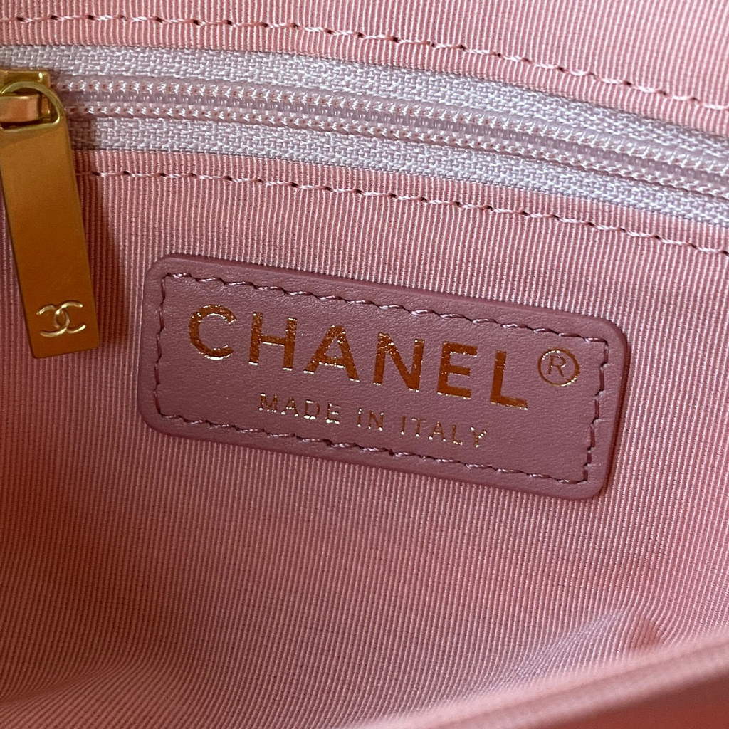 Chanel AS3011 Small Flap Bag Lambskin Pink