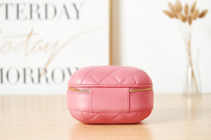 Chanel Small Vanity Case Lambskin gold-tone metal AS3066 pink - Default Title - View 6