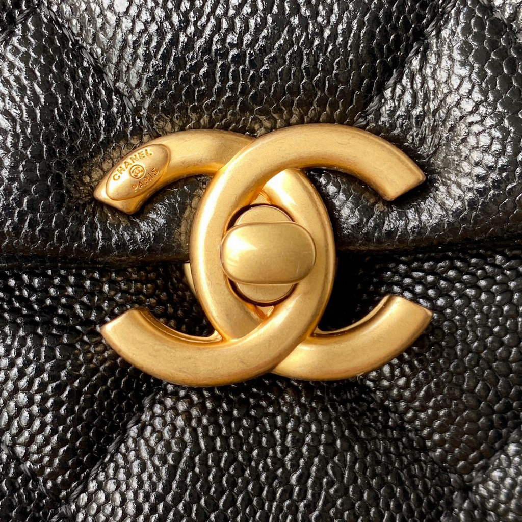 Chanel AS3103 Chanel 19 Handbag Calfskin Black