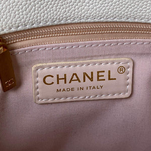 Chanel AS3103 Chanel 19 Handbag Calfskin White - Default Title - View 8