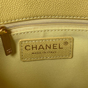 Chanel AS3103 Chanel 19 Handbag Calfskin Yellow - Default Title - View 8
