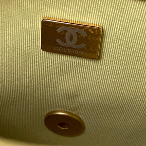 Chanel AS3103 Chanel 19 Handbag Calfskin Yellow - Default Title - View 9