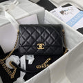Chanel AS3108 Chanel Flap bag Grained Calfskin Black - Default Title - View 1