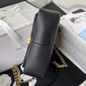 Chanel AS3108 Chanel Flap bag Grained Calfskin Black - Default Title - View 6