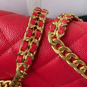 Chanel AS3108 Chanel Flap bag Grained Calfskin Red - Default Title - View 4