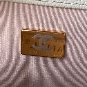 Chanel AS3108 Chanel Flap bag Grained Calfskin White - Default Title - View 9
