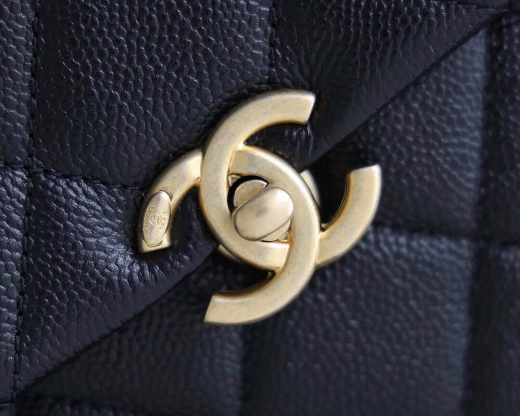 Chanel AS3108 Backpack Chanel flap bag  Calfskin Black
