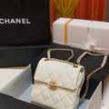 Chanel AS3108 Backpack Chanel flap bag Calfskin White - Default Title - View 1