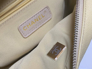 Chanel AS3108 Backpack Chanel flap bag Calfskin Yellow - Default Title - View 9