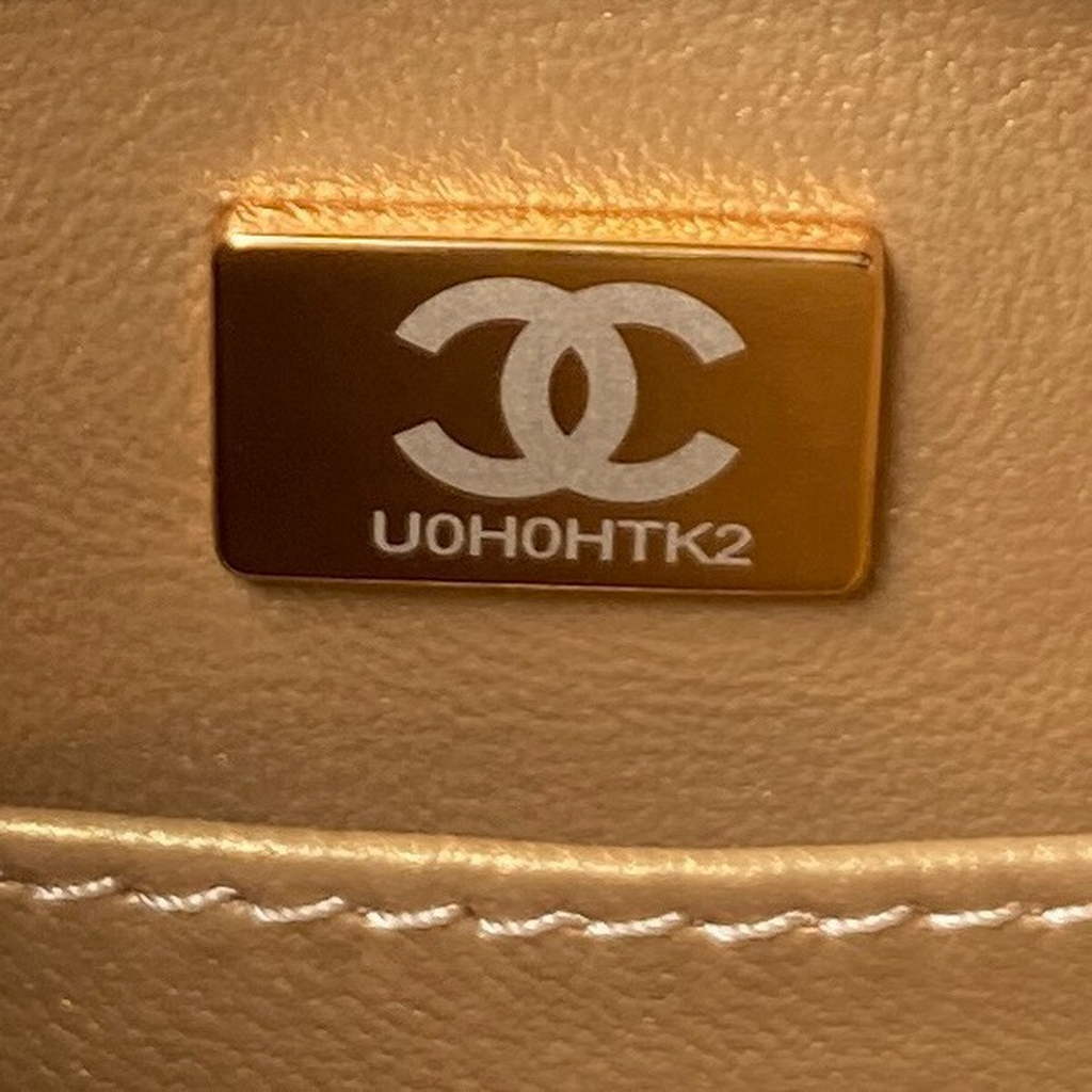 Chanel AS3111 Hobo Small Handbag Lambskin Black