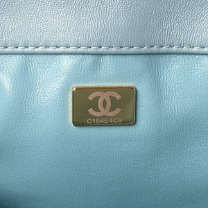 Chanel AS3117 Bucket Bag Lambskin Blue - Default Title - View 9