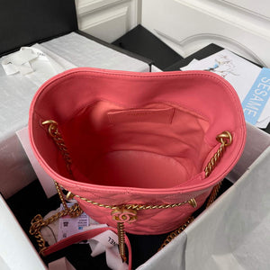 Chanel AS3117 Bucket Bag Lambskin Pink - Default Title - View 5