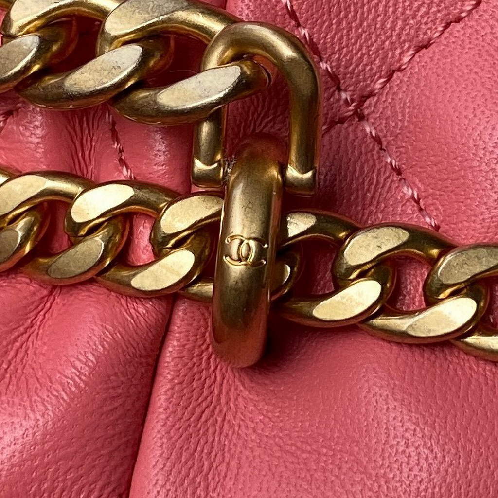 Chanel AS3117 Bucket Bag Lambskin Pink
