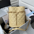 Chanel AS3117 Bucket Bag Lambskin Yellow - Default Title - View 1