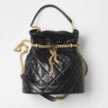 Chanel AS3117 Bucket Bag Lambskin B07634 Black - Default Title - View 1