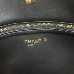 Chanel AS3128 Maxi Shopping Bag Calfskin In Black - Default Title - View 8