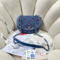 Chanel AS3188 22A Beach Denim saddle bag Denim blue - Default Title - View 1