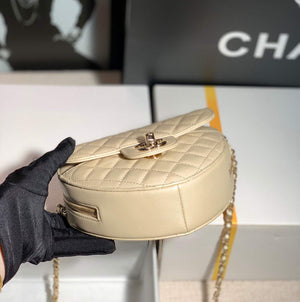 Chanel AS3191 Large Heart Bag Lambskin Gold - Default Title - View 5