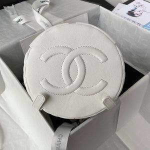 Chanel Backpack AS3200 Calfskin White Gold - Default Title - View 7
