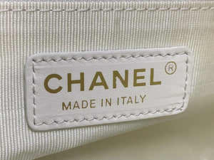 Chanel AS3206 Small Flap bag lambskin gold White - Default Title - View 8