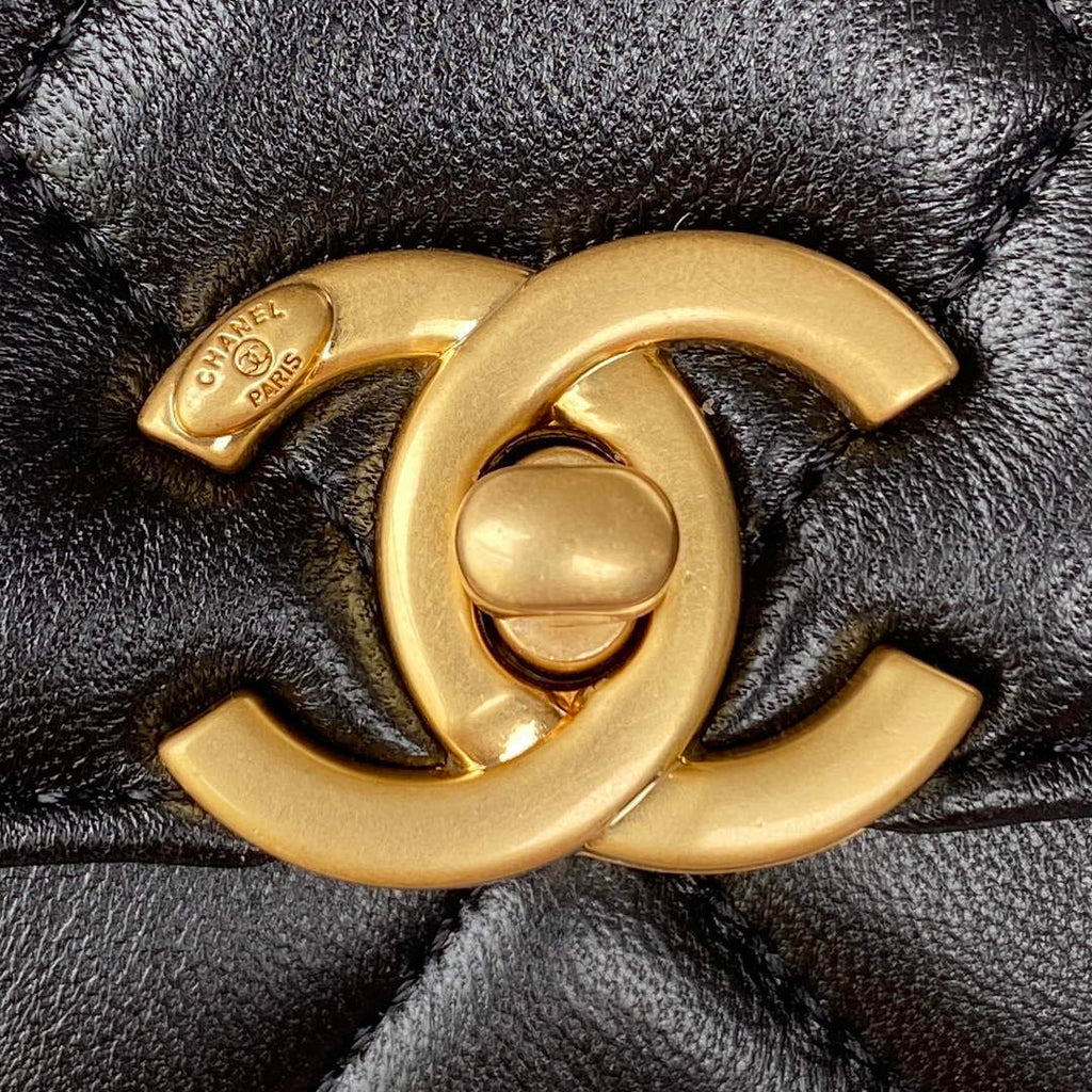 Chanel Mini Flap Bag Lambskin AS3239 Black