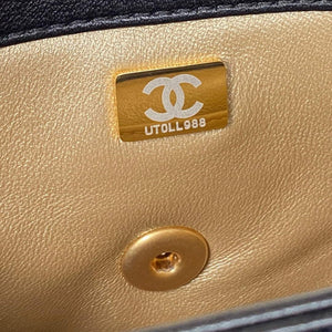 Chanel Mini Flap Bag Lambskin AS3239 Black - Default Title - View 9