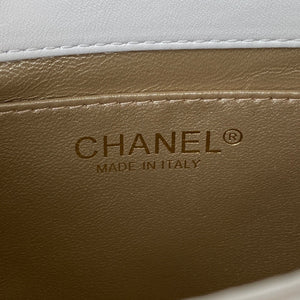 Chanel Mini Flap Bag Lambskin AS3239 white - Default Title - View 8
