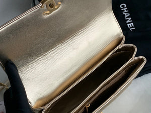 Chanel Small Flap Bag Lambskin AS3241 Gold - Default Title - View 7