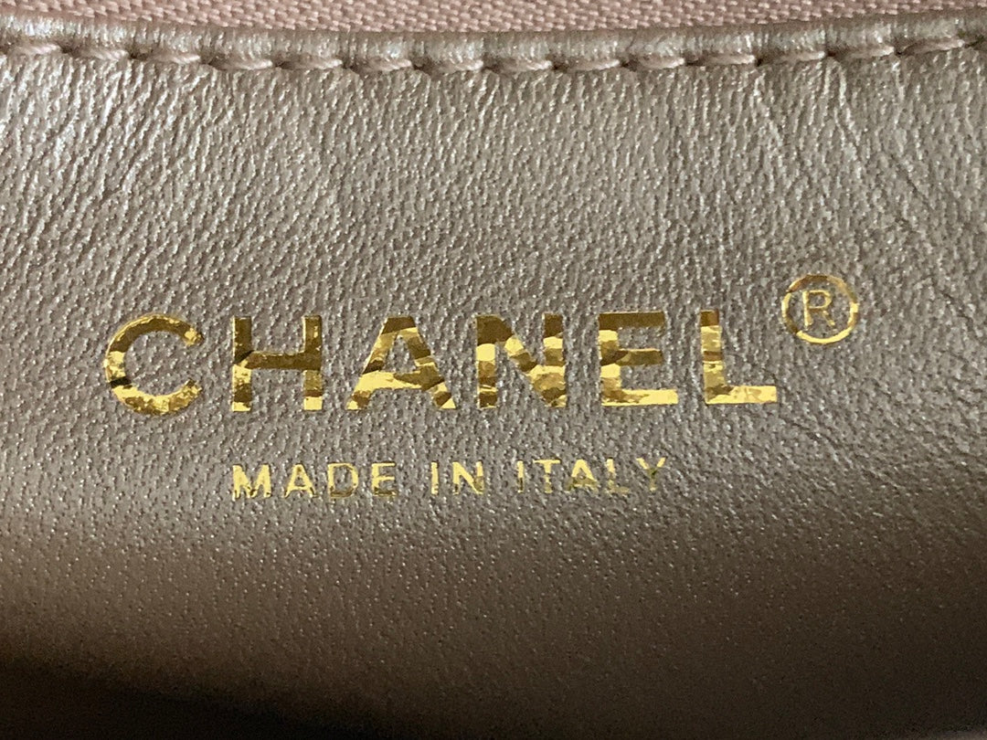 Chanel Small Flap Bag Lambskin AS3241 Gold