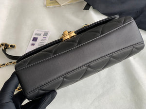 Chanel Small Flap Bag Lambskin AS3241 Black - Default Title - View 7