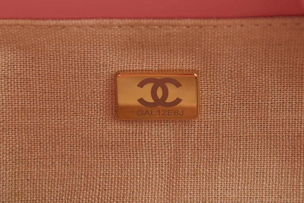 Chanel AS3257 Small Shopping Bag Calfskin Core Pink