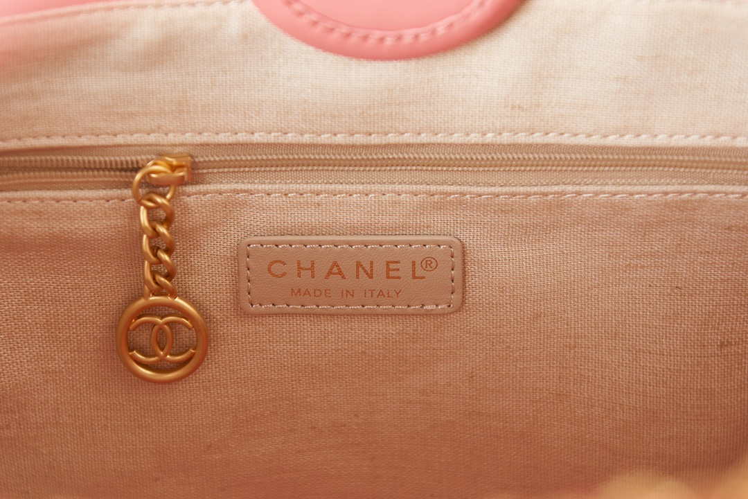 Chanel AS3257 Small Shopping Bag Calfskin Core Pink - Default Title - View 9