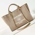 Chanel AS3257 Small Shopping Bag Mixed Fibers Calfskin & Gold-Tone Metal CC8009 - Default Title - View 1