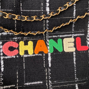 Chanel 22 Handbag Gold-Tone Metal AS3260 Black - Default Title - View 4